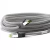 Goobay CAT 8.1 Patchkabel, S/FTP (PiMF), Grau, 0,5 m - LSZH halogenfrei, Kupfer AWG 24 (55135)
