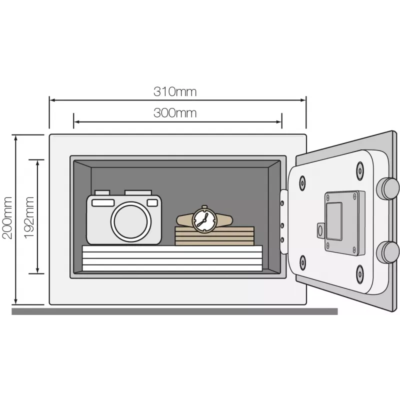 Basic safe YEC compact mit Alarm