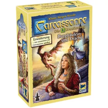 Carcassonne - Die Prinzessin und der Drache, Brettspiel 3. Erweiterung