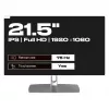 JAPANNEXT FHD Touchscreen Monitor 54,61 cm (21,5 inch) 1920x1080 Pixel, IPS-Panel, 8 ms, 75 Hz, AMD FreeSync, HDMI, Touch (JN-IPS2152FHDR-C65W-FLD-T)