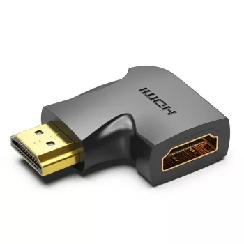 Vention HDMI 270 Grad kleiner auf Buchse vertikaler Flachadapter Schwarz