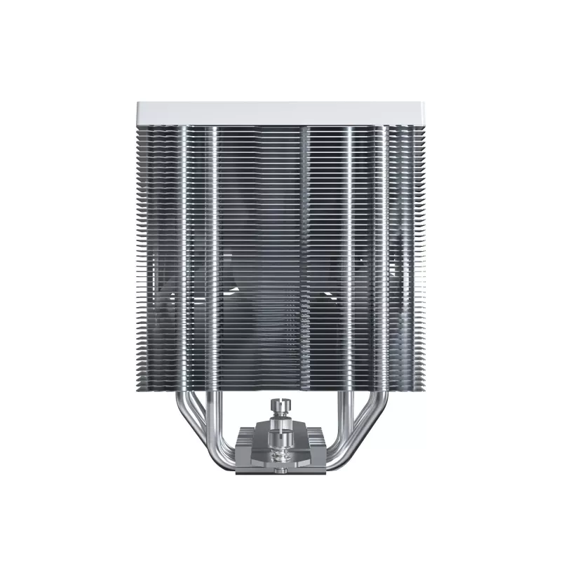 CPU-Luftkühler Montech NX400, 120-mm-Lüfter, Weiß, Maße 156×74×120 mm, TDP 270 W