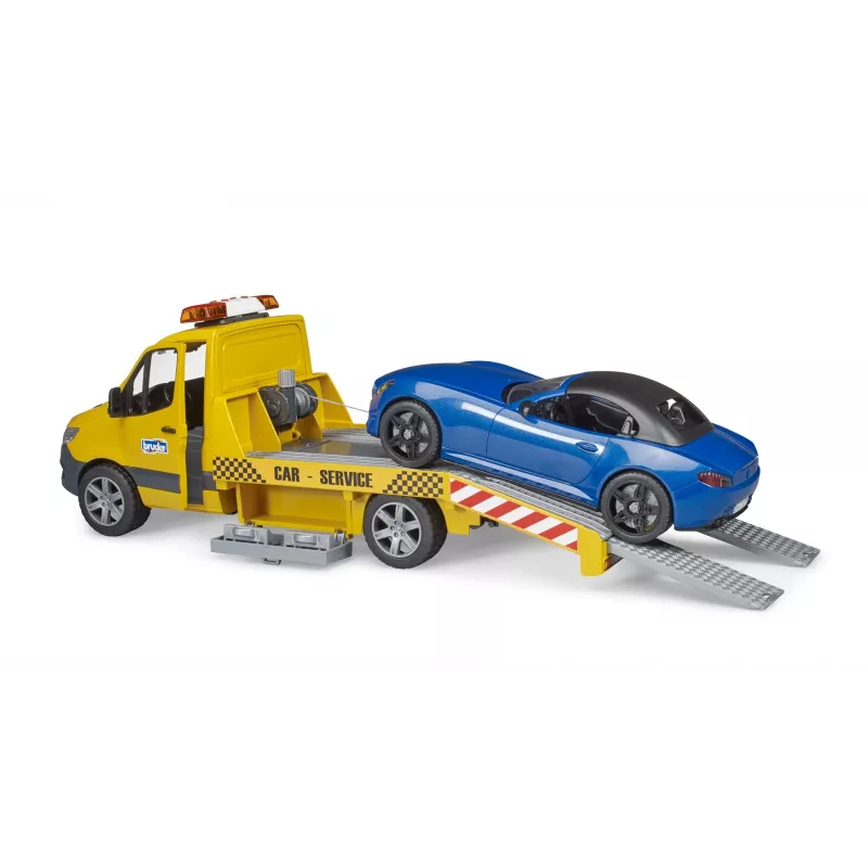 Abschleppwagen BRUDER 02675 Gelb ABS für Kinder ab 4 Jahren