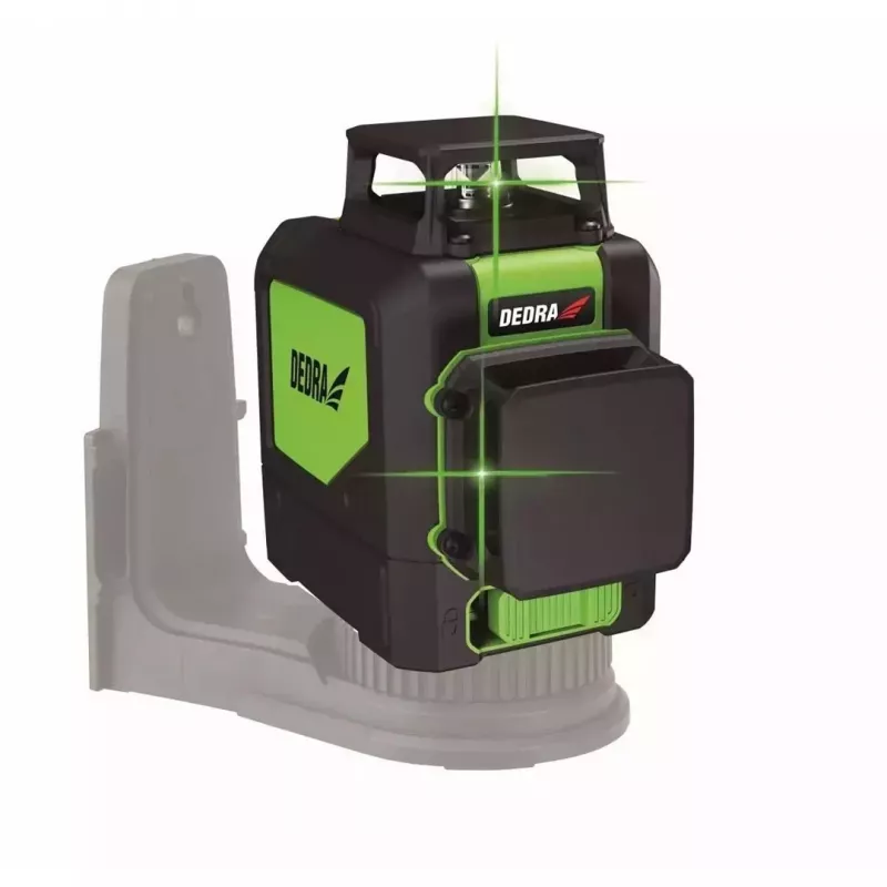 Lasernivelliergerät Dedra MC0906 2D grüner Strahl, Reichweite 20 m