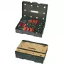 Spannpratze BESSEY STC-S-MFT Schwarz Rot Silber Holz 14 Stück