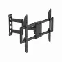 Vollbewegliche TV-Wandhalterung GEMBIRD WM-90ST-01 für 37–90 Zoll Fernseher, max. 50 kg, VESA bis 600x400, Schwenk 90°, Neigung -5–15°