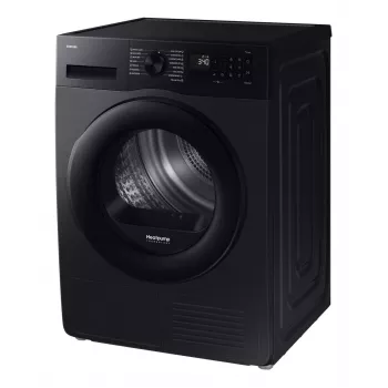 Samsung Trockner DV90DG52A0ABLE, schwarz, SpaceMax, Hygiene-Pflege, 9 kg, A+++, Wärmepumpe, Schwarz