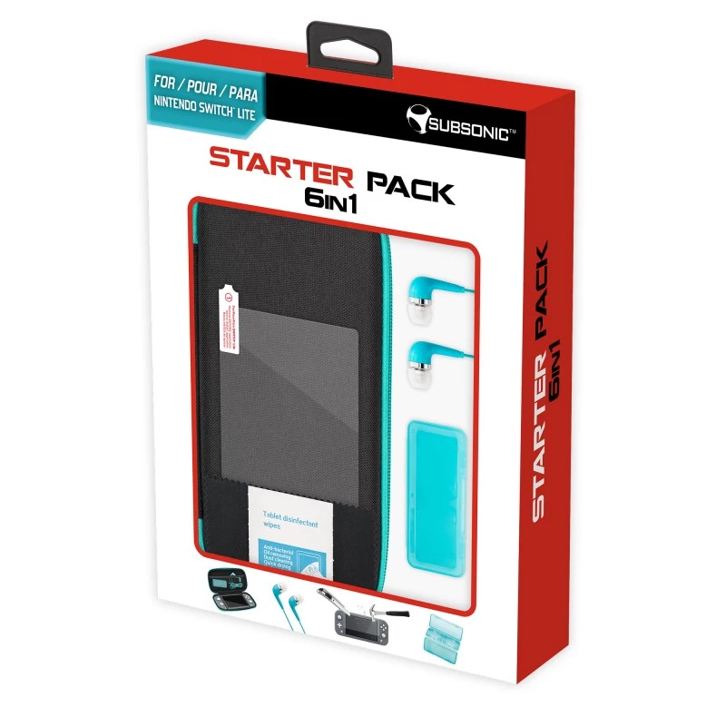 Subsonic Starter Pack 6-in-1 für Nintendo Switch Lite