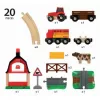 BRIO 33719 Bauernhof-Zugset, 20 Teile