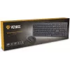 Kabelloses Tastatur-Maus-Set YENKEE YKB 2008CS — 2,4 GHz USB, kompaktes Layout