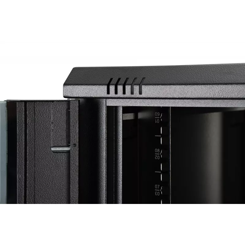 Wandmontage-Netzwerkschrank DIGITUS Dynamic-N 9HE 19 Zoll 600x600 mm, IP20, Schlüsselschloss, unmontiert