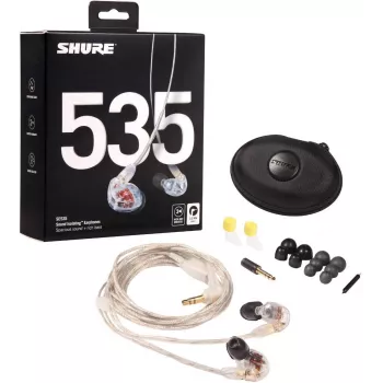 Shure SE535 Headset Kabelgebunden In-Ear Bühne/Studio Transparent