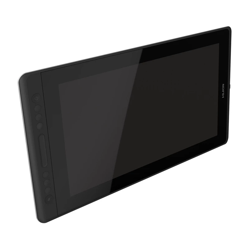 Grafiktablett HUION Kamvas Pro 16 – 15,6 Zoll IPS, 1920×1080, 344,2×193,6 mm Arbeitsfläche, 8192 Druckstufen, kabelgebundenes USB