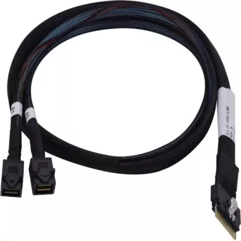 SAS-Kabel Microchip Technology 2304900-R 0,8m SlimSAS MiniSAS HD