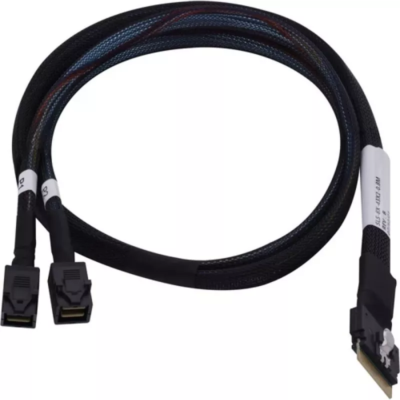 SAS-Kabel Microchip Technology 2304900-R 0,8m SlimSAS MiniSAS HD