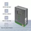 Qoltec, Solar-MPPT-Laderegler mit Temperatursensor 20A 12V/24V Display LCD 2 X USB
