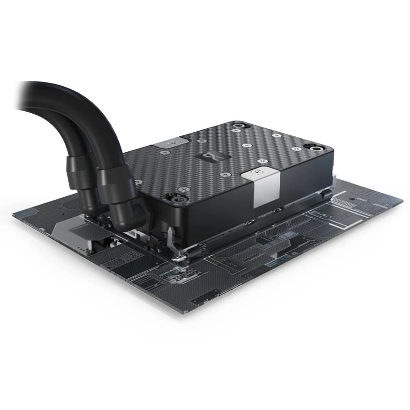 Wasserblock Alphacool 13498 Acetal Kupfer Schwarz Silber 75,5 x 118,5 x 20,5 mm
