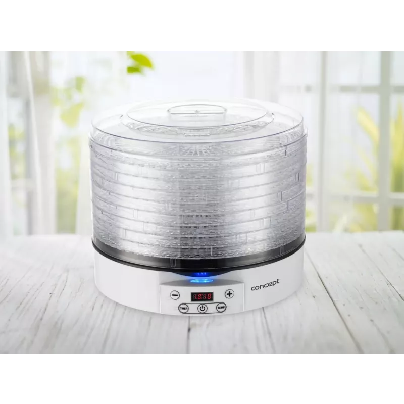 Dörrautomat Concept Solution SO2020, 500 W, LED-Anzeige, Silber, 220–240 V, 3,3 cm Rordurchmesser