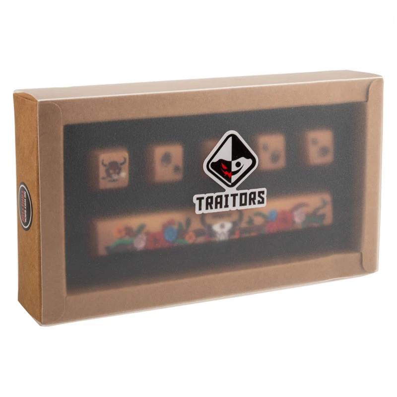 Keycap-Set Traitors MMXXI Ox — PBT 5‑seitig Dye‑Sub, Modell TRDMO7712