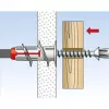 Fischer DUOBLADE, Schrauben- & Dübelset, Beton, Kunststoff, Grau, Pozidriv, PZ2