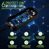 Mobiles Ladegerät für Elektrofahrzeuge QOLTEC 52468 Typ 2, 3,5 kW, 16 A, 5 m Kabel, IP65