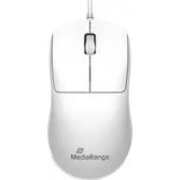 Maus MediaRange MROS255 Optisch 3-Tasten Symmetrisch 1,5m