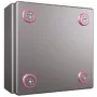 Elektrogehäuse Rittal 1560.000 Edelstahl IP66, 150×80×150 mm