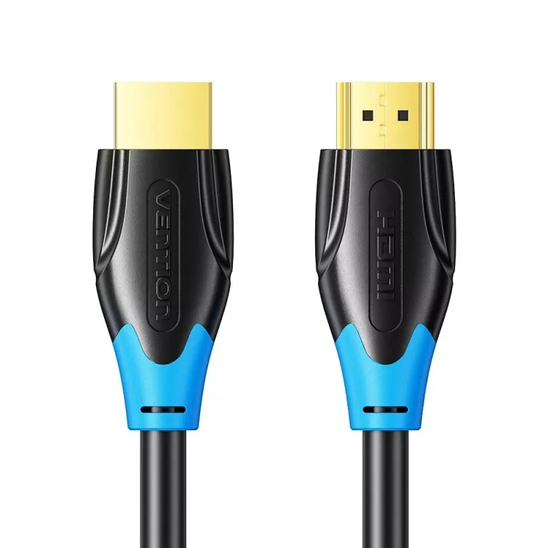 HDMI-Kabel Vention AACBN 15 m, HDMI Typ A auf Typ A, HDMI 2.0, 18 Gbit/s, ARC, vergoldete Kontakte, schwarz