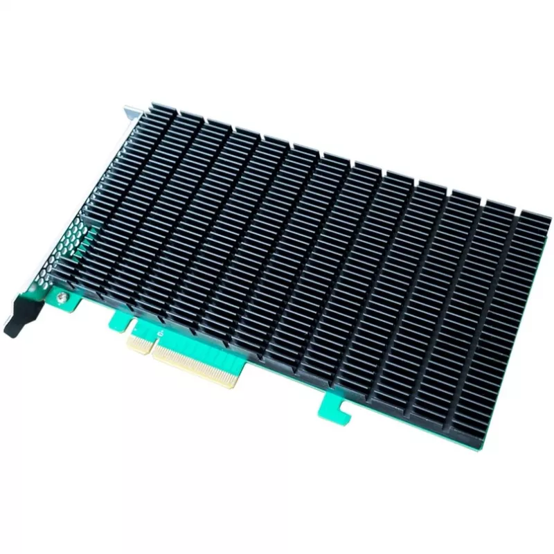 HighPoint Host-Bus-Adapter Rocket 1204 PCI-Ex8v3 - 4x M.2 NVMe - NVMe - PCI-Express