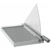 Leitz Precision Home Office Papierschneider A3, 10 Blatt, manuelle Klemme, Edelstahl, A3, 80 g/m², Stahl