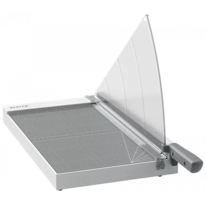Leitz Precision Home Office Papierschneider A3, 10 Blatt, manuelle Klemme, Edelstahl, A3, 80 g/m², Stahl