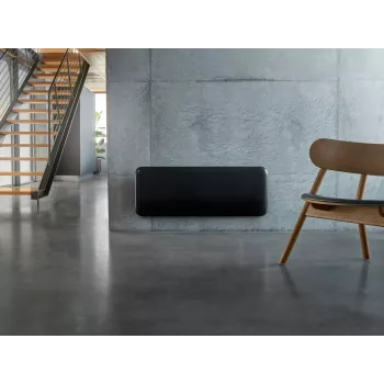Elektrischer Heizkörper Mill Invisible Smart WiFi Heater 1300W für Räume bis 19 m² Schwarz IPX4