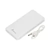 Powerbank Extralink EPB-078W 10000 mAh Weiß, USB-C, 10 W Ausgang, lädt bis zu 2 Geräte