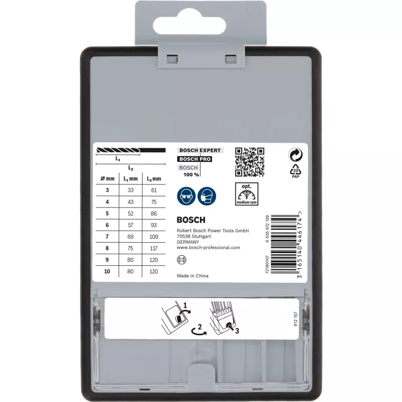 Holzbohrer-Set Bosch 2 607 010 533