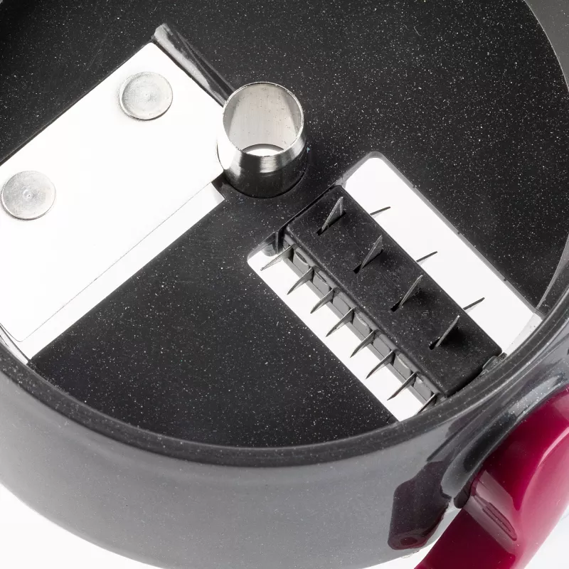 Manueller Zerkleinerer JATA HMAQ4508 Schwarz Pink Edelstahlklinge