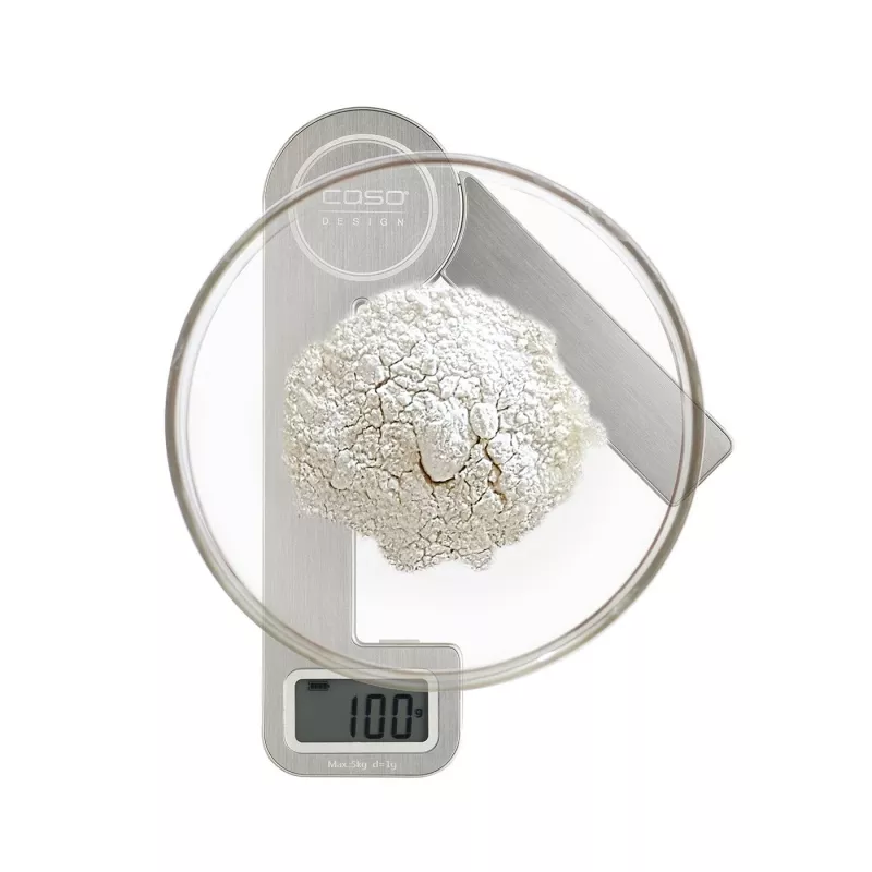 Caso | Waagen | KitchenEcostyle | Maximale Belastbarkeit 5 kg | Teilung 1 g | Anzeigetyp LCD | Edelstahl