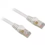 Netzwerkkabel Sharkoon RJ45 CAT.6 SFTP Weiß 15,0 m