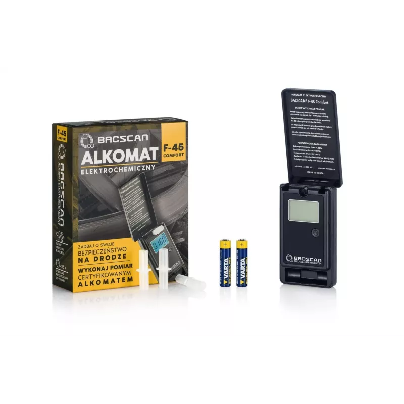 Elektrochemisches Alkoholtestgerät F-45 COMFORT