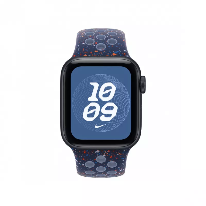 Band Apple MGA84ZM/A Smartwatch-Zubehör Blau Aluminium Fluorelastomer