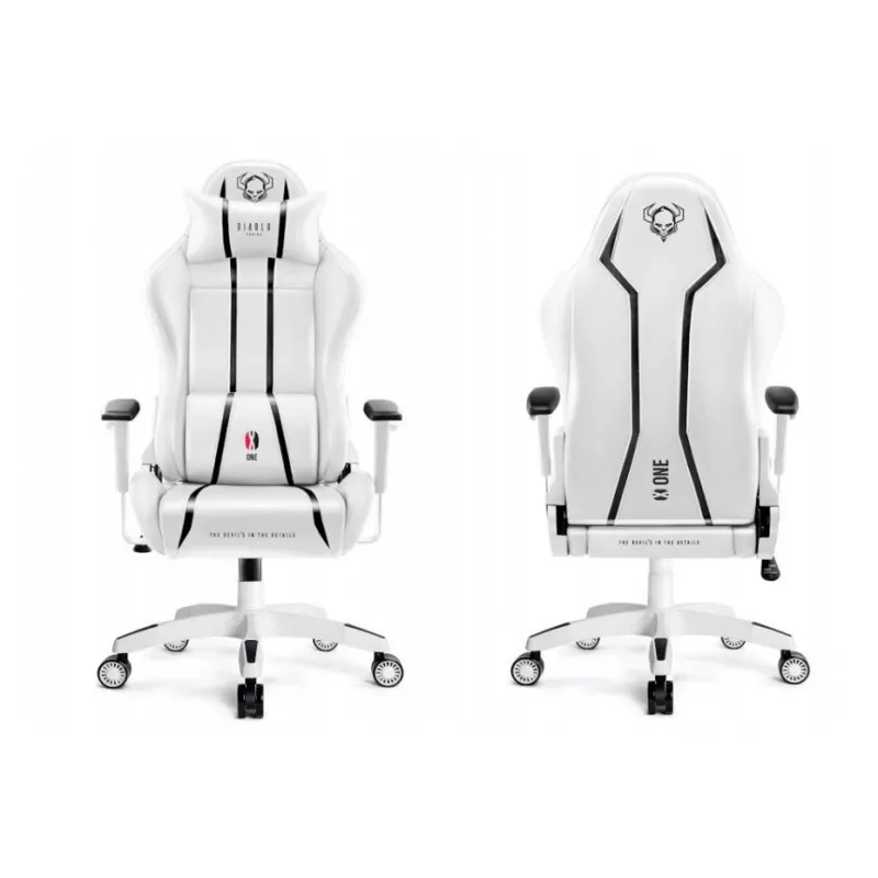 Diablo X-ONE 2.0 Normal Gaming-Stuhl weiß und schwarz