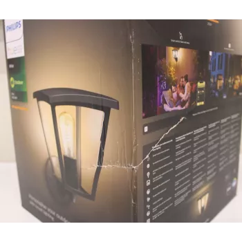 Außenwandleuchte Philips Inara | E27 LED 7W 550lm Warmweiß IP44 CRI80