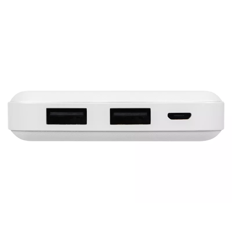 Tragbares Ladegerät Powerbank BLOW PB10A 10000mAh (37Wh), 2x USB-A-Ausgänge, 22,5W gesamt, Micro-USB-Eingang, Polymer-Akku