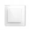 Smart-Glas-Taster HomeMatic Homematic IP Glas-Taster, 230 V, 868 MHz, weiß, 54,5×54,5×29 mm