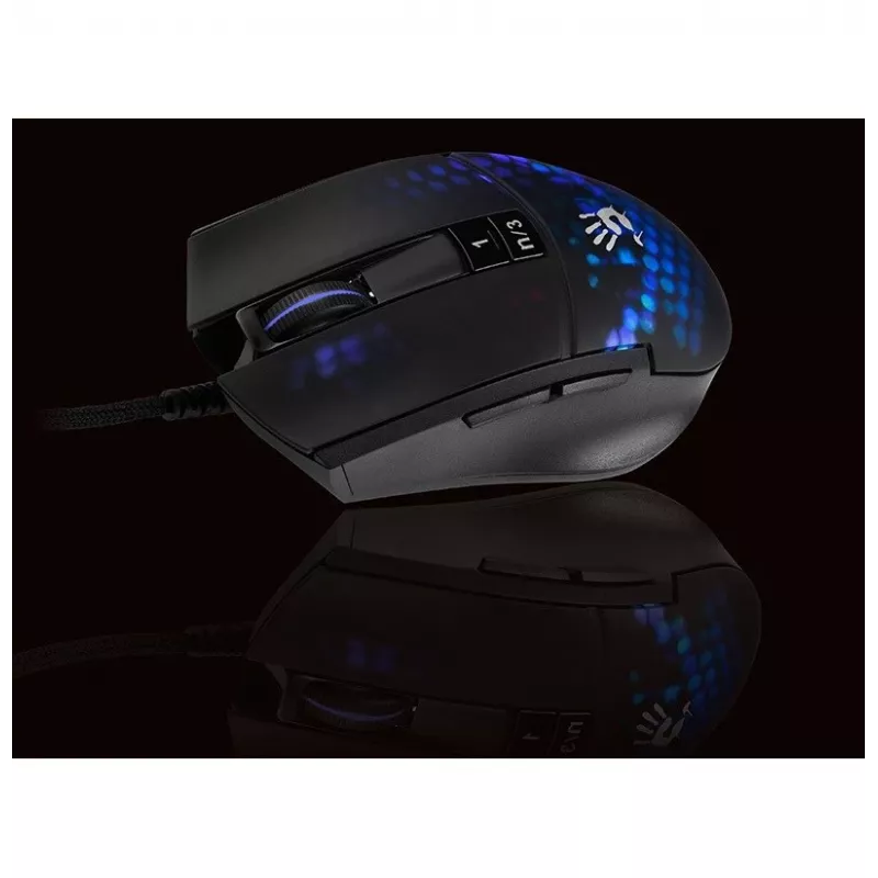 A4Tech BLOODY A4TMYS47113 L65 MAX RGB Honeycomb (Activated) Maus USB Typ-A Optisch 12 000 DPI
