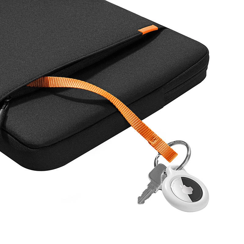 Laptop-Hülle Tomtoc A13C2D1 für MacBook – schwarz, leicht, robuste Schutzhülle