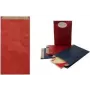 Geschenktüte agipa 102015 — rotes Kraftpapier, 240 × 410 mm, 50 g/m²