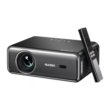 Projektor Aurzen Eazze D1 Pro — kompakter Heim-/Büro-LED-Projektor, Modell AU-PJ-AD001P-EUDG0