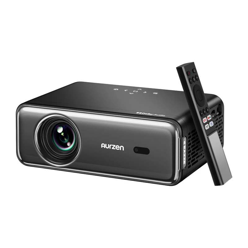 Projektor Aurzen Eazze D1 Pro — kompakter Heim-/Büro-LED-Projektor, Modell AU-PJ-AD001P-EUDG0