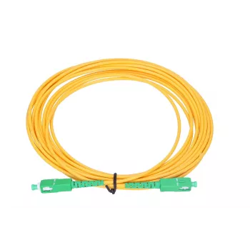 Glasfaser-Patchkabel Extralink SC/APC–SC/APC Singlemode G.652D 3 mm Simplex, 1 m