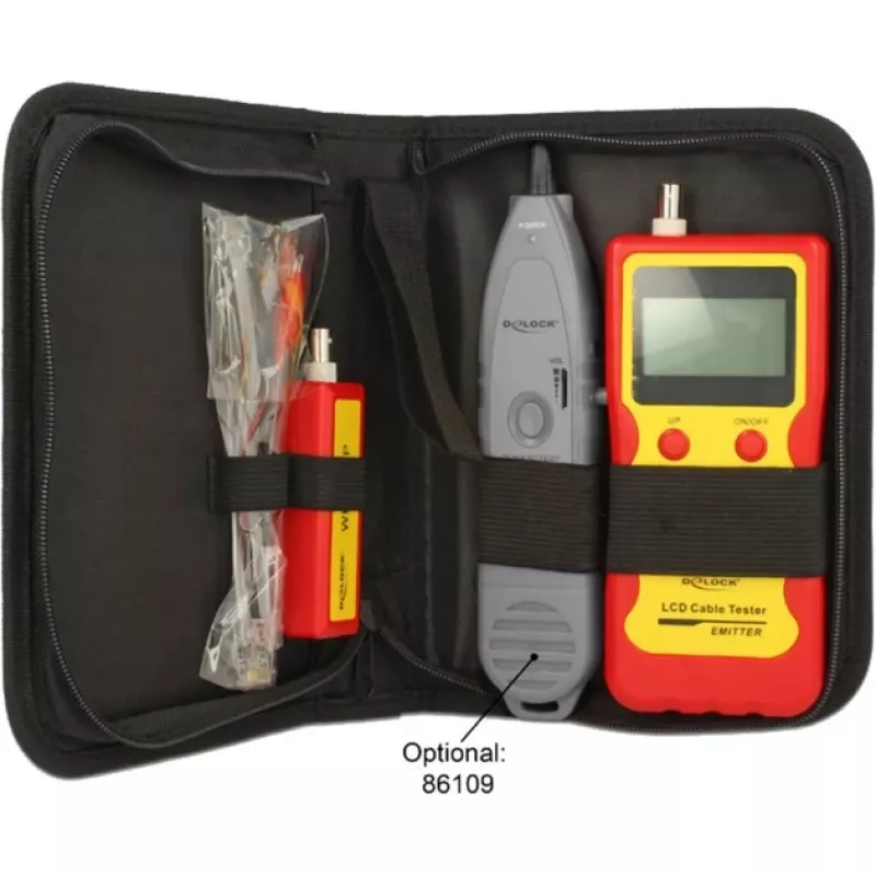 Delock LCD-Kabeltester - Netzwerktester (86108)